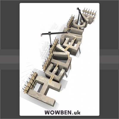 Constructing Type Helvetica • Wowben.uk