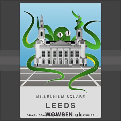 Leeds Millenium Square • Wowben.uk