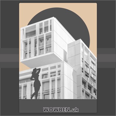 Modern Art Girl • Wowben.uk