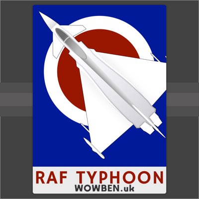 RAF Typhoon • Wowben.uk