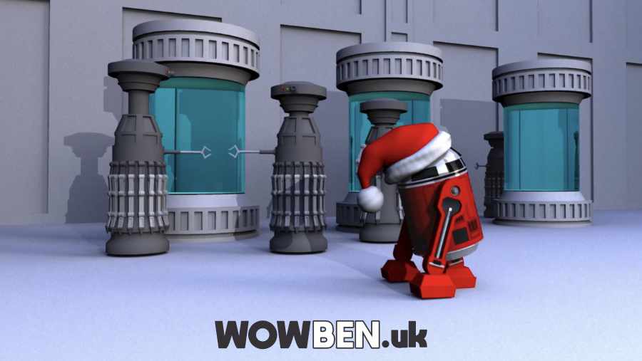 Astromech 3D Animation the Christmas Incident. A 3D animation for York, Leeds, London