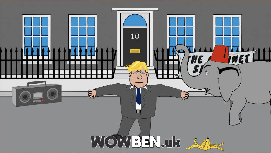Boris Johnson 2D animation
